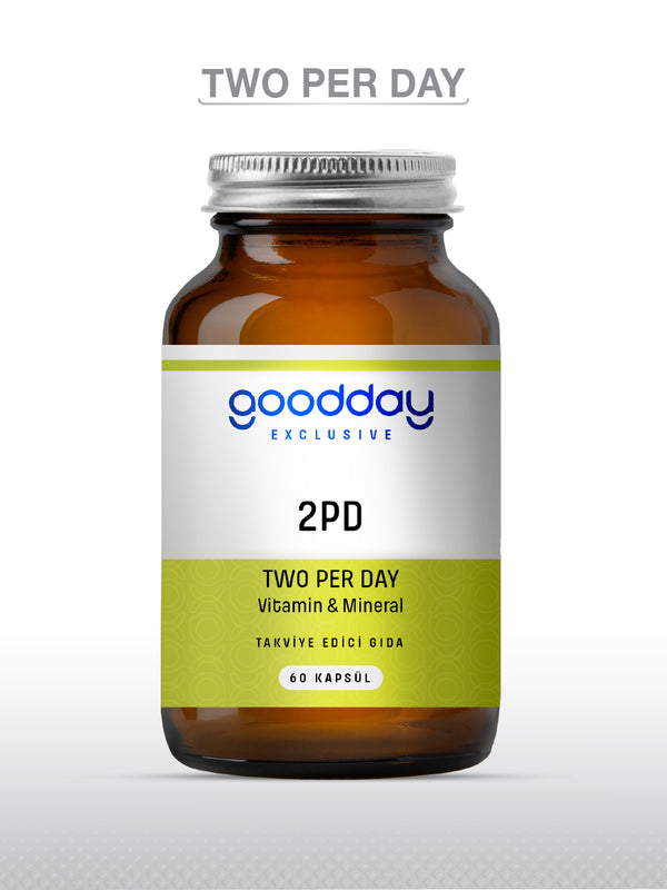 GOODDAY 2PD (TWO PER DAY) MULTİ VİTAMİN & MULTİ MİNERAL