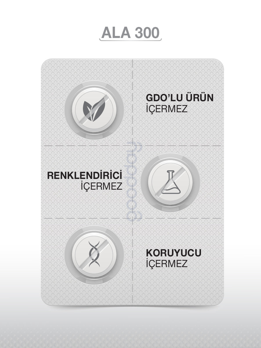 ALFA LİPOİK ASİT (ALA 300)  60 KAPSÜL