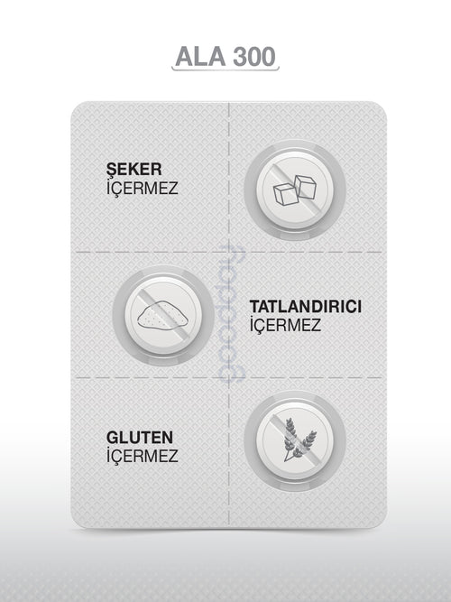 ALFA LİPOİK ASİT (ALA 300)  60 KAPSÜL