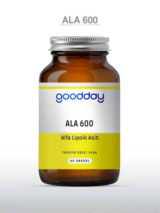 ALFA LİPOİK ASİT (ALA 600)  60 KAPSÜL