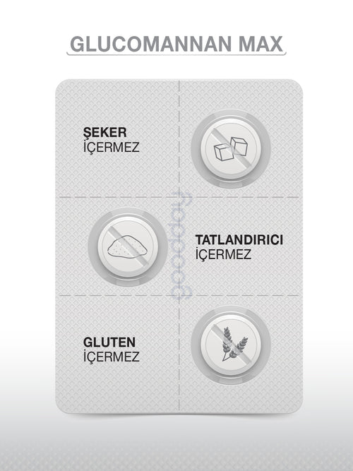 GLUCOMANNAN MAX 30 SAŞE