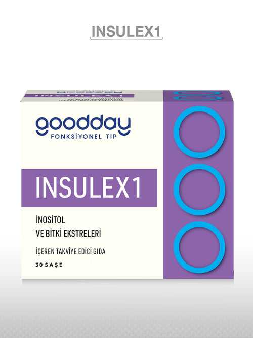 GOODDAY INSULEX1 30 SAŞE TAKVİYE EDİCİ GIDA