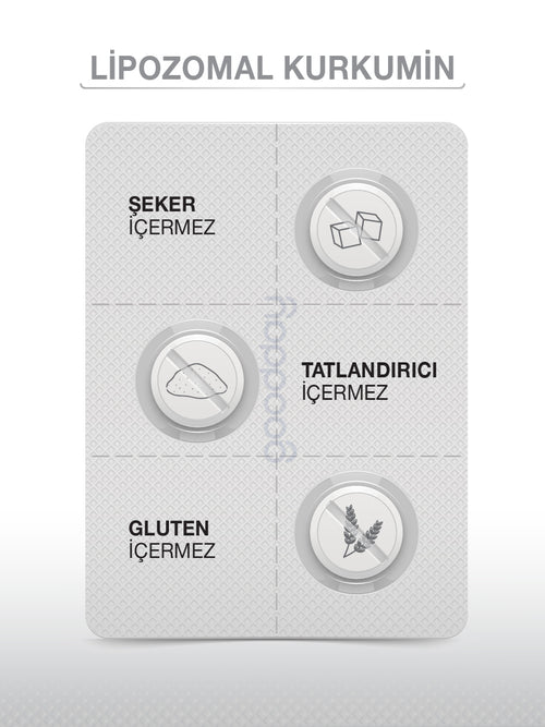 LİPOZOMAL KURKUMİN 30 LİKİT KAPSÜL