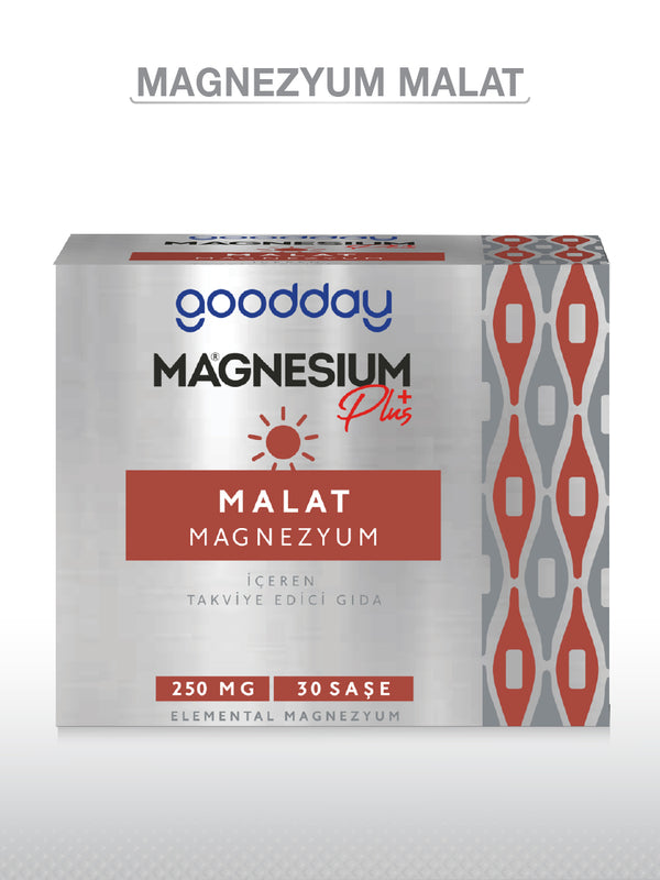 GOODDAY MAGNESIUM PLUS M (Mg.  MALAT) 30 SAŞE