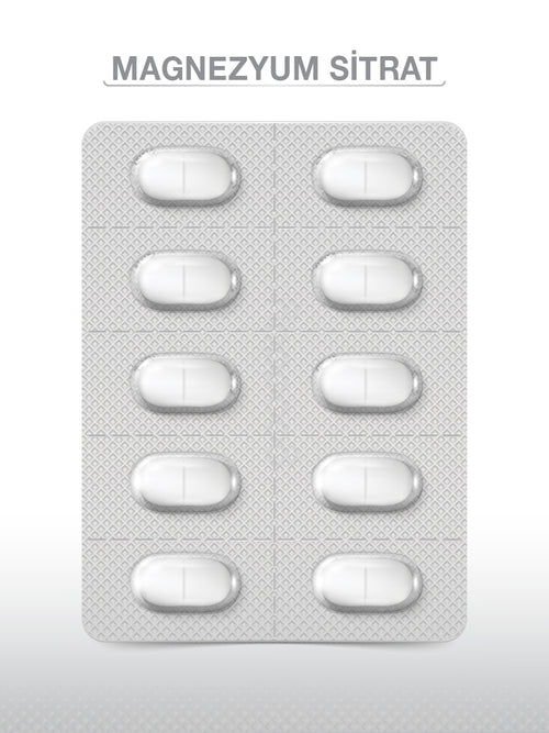 GOODDAY MAGNESIUM PLUS S (Mg. SİTRAT) & P5P 30 TABLET