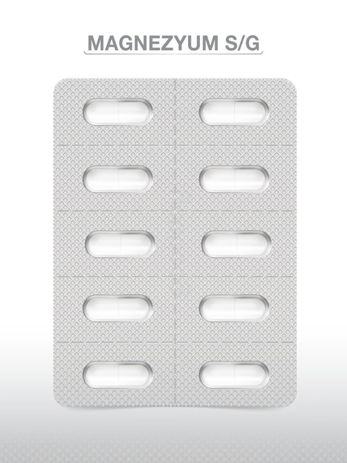 MAGNESIUM PLUS S/G (BİSGLİSİNAT SİTRAT & P5P)60 KAPSÜL