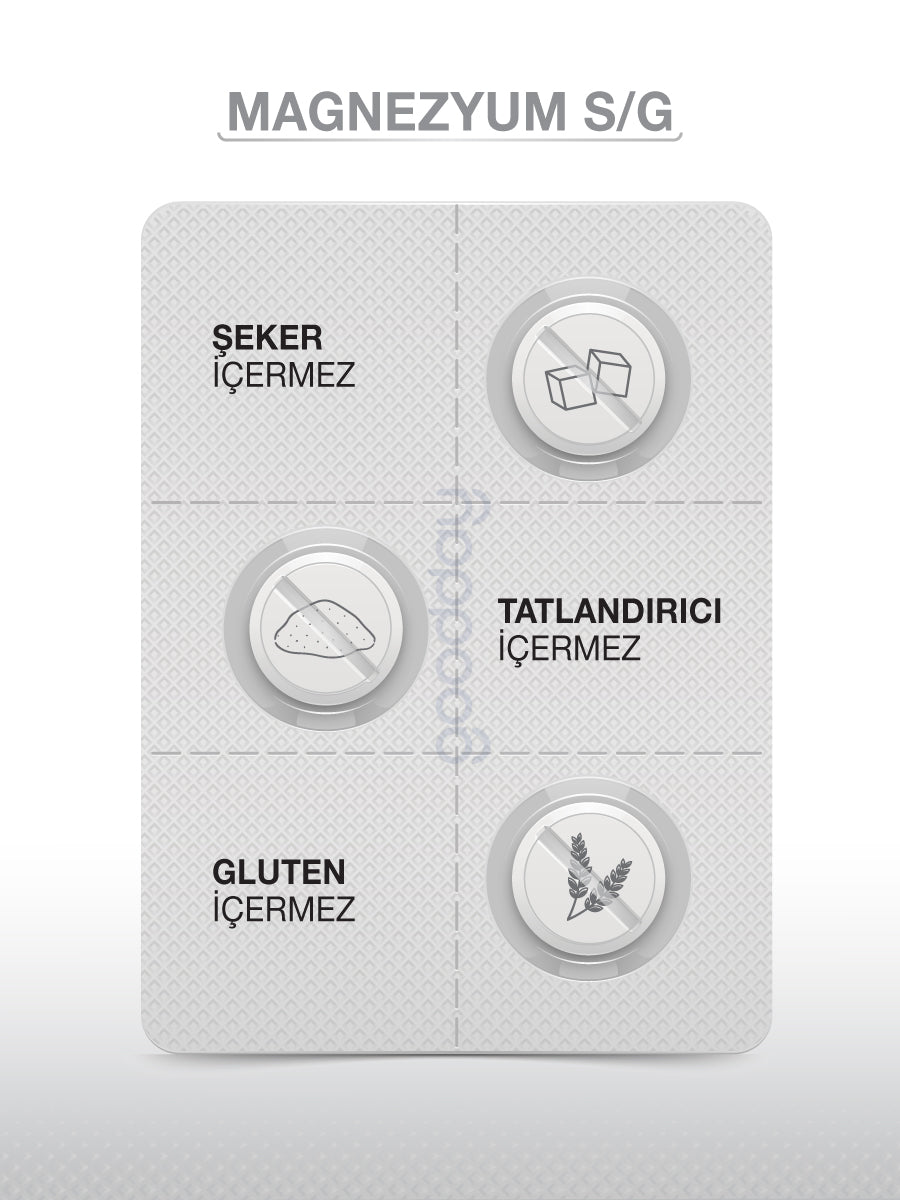 MAGNESIUM PLUS S/G (BİSGLİSİNAT SİTRAT & P5P)60 KAPSÜL