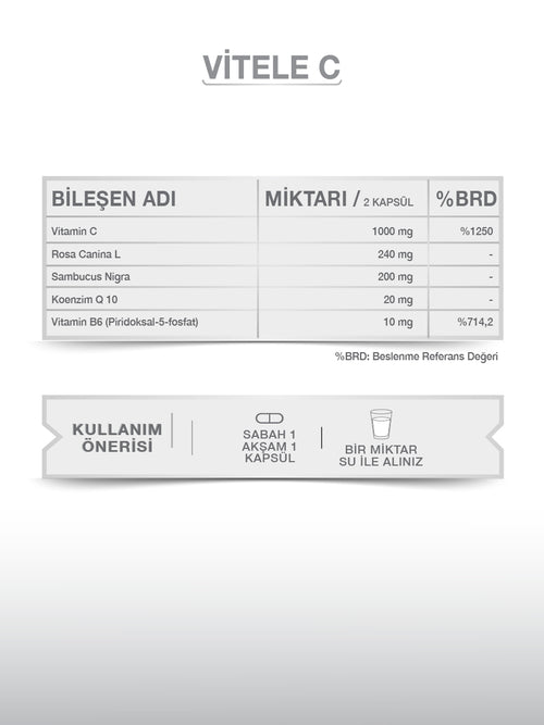 GOODDAY VITELEC VİTAMİN  60 KAPSÜL